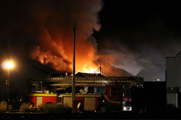 Major Fire at Celebrity Nightspot Panacea in Manchester