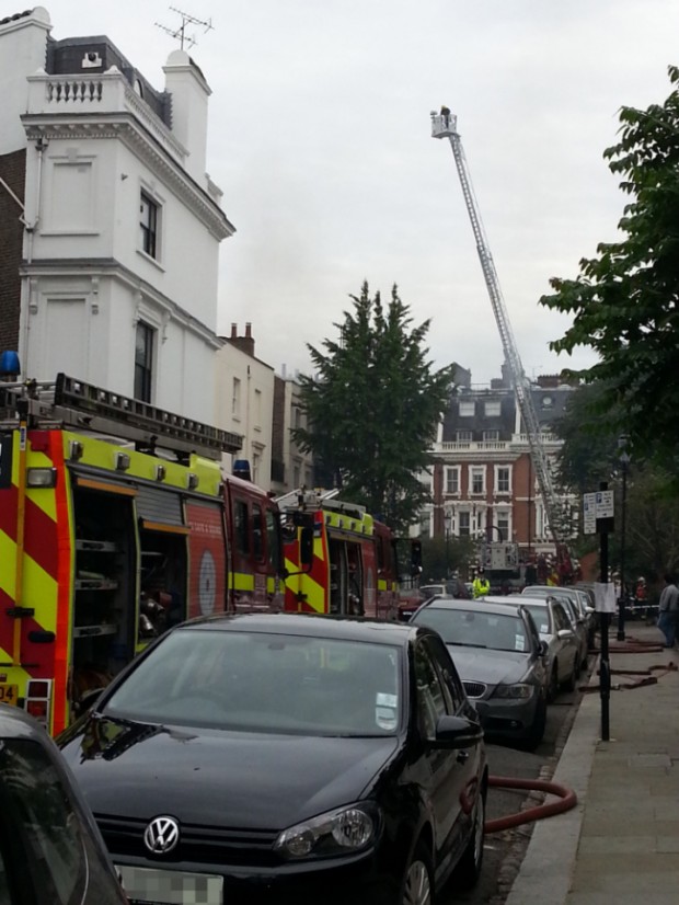 House Fire – Kensington, London